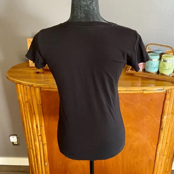 Viva Las Vegas Rockabilly Weekend Black Tee - Picture 8 of 8